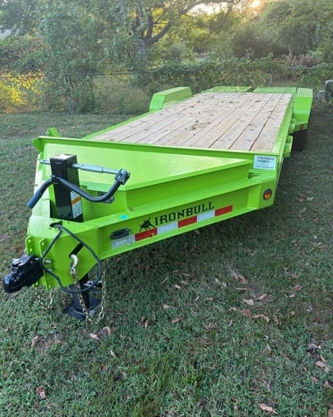 Open utility trailer for rent